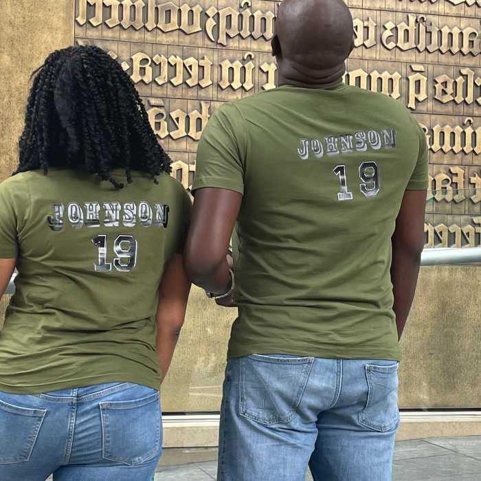 Custom Couples Matching Tees