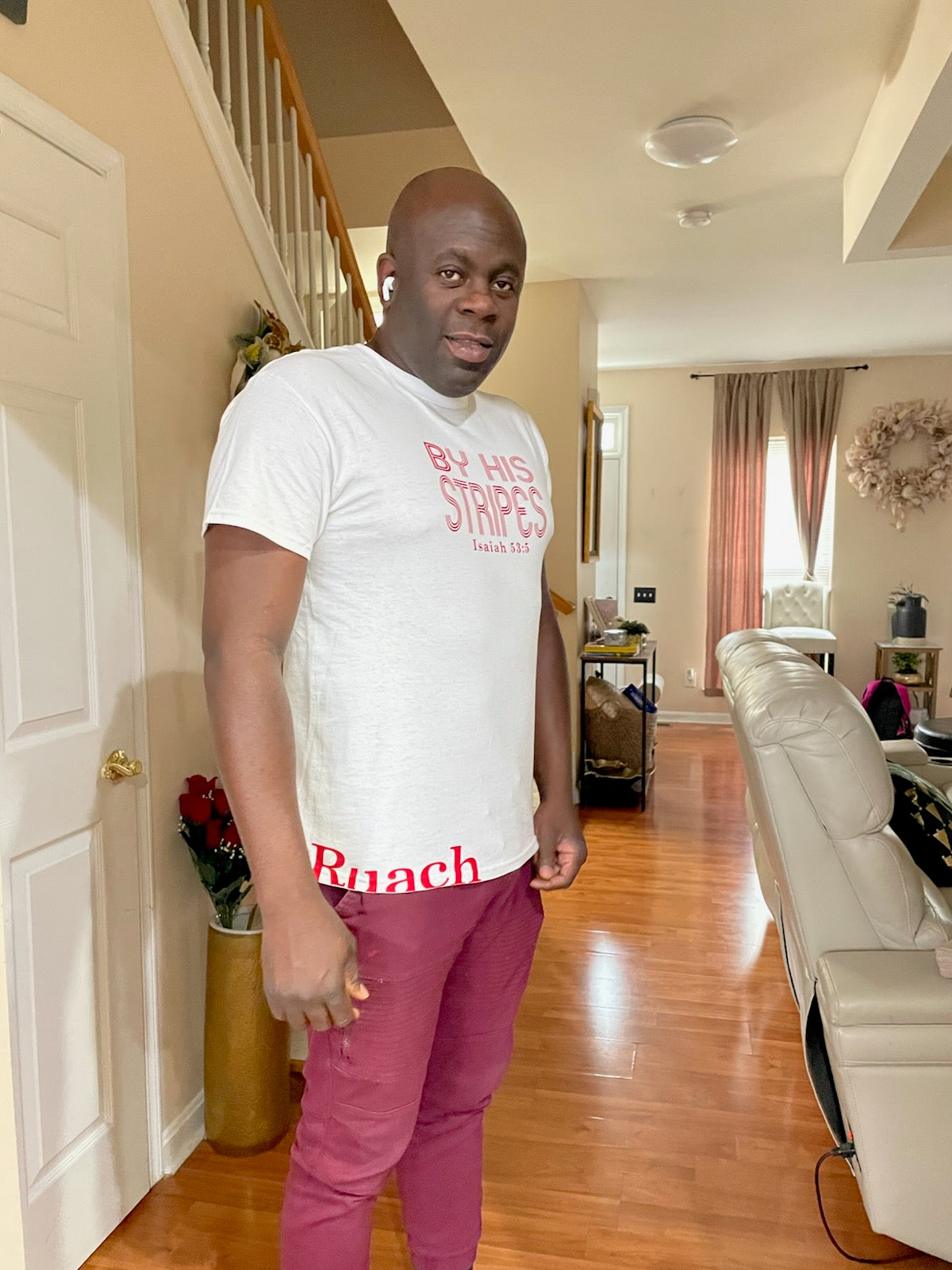 By His Stripes Ruach Tee